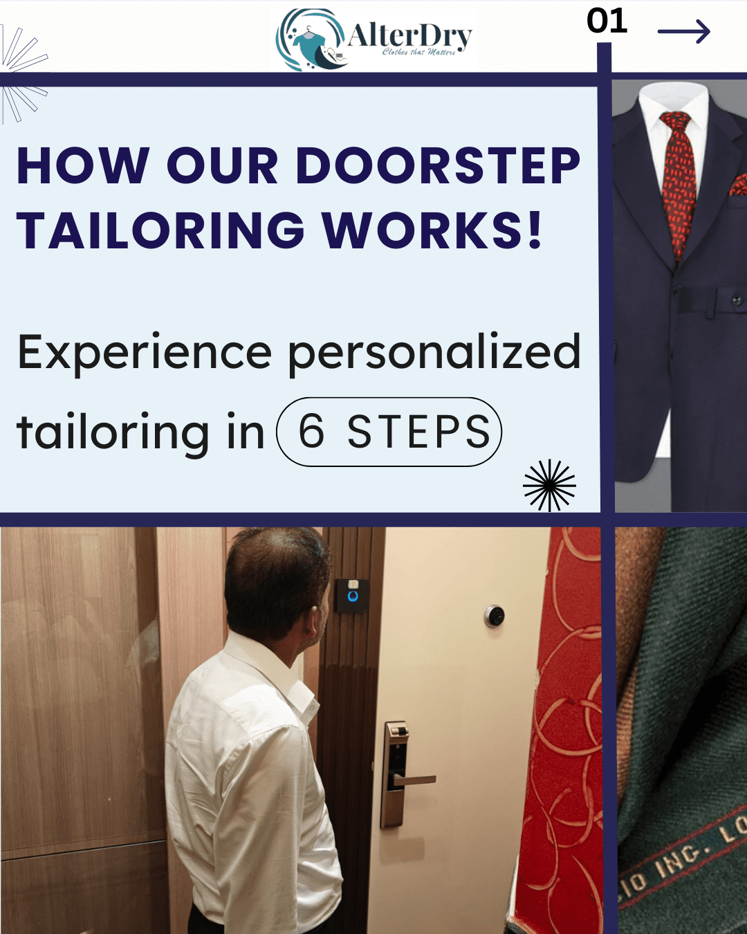 AlterDry - Alteration & Stitching at Doorstep