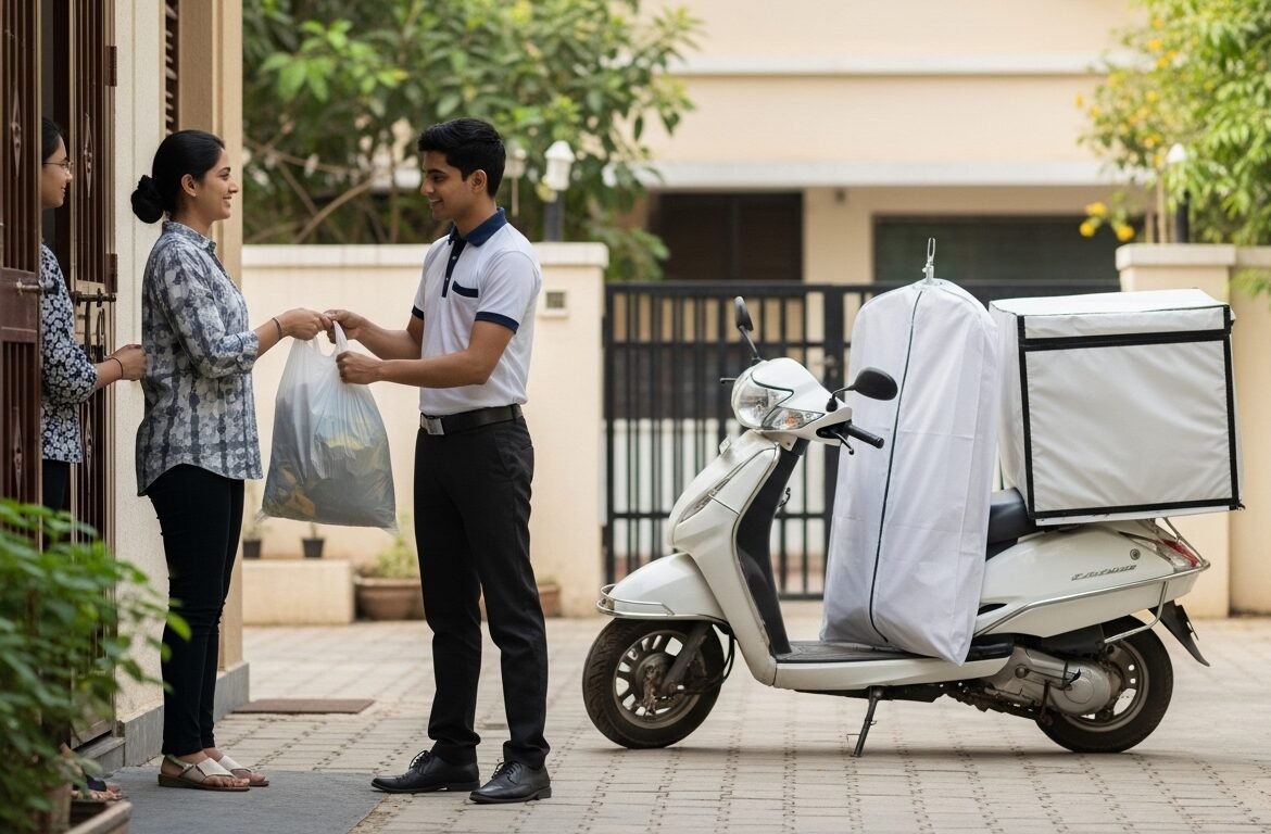 Pickup and Delivery Dry Cleaning in Mumbai