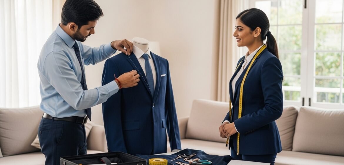 Suit Alterations and Repairs at Home